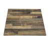 Rustic Maple Effect Square Table Tops