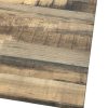 Rustic Maple Effect Square Table Tops