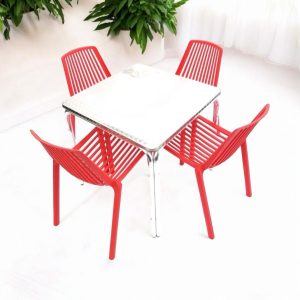 Red Cafe Bistro Furniture - BE Furniture Sales