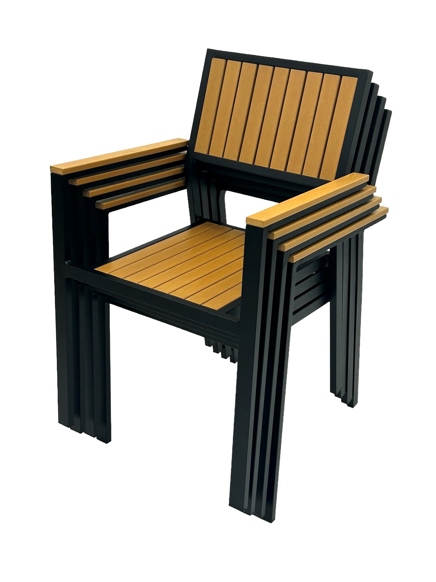 Deluxe Stacking Garden Chairs