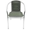 Grey Rattan Bistro Chairs