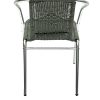 Grey Rattan Bistro Chairs