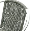 Grey Rattan Bistro Chairs