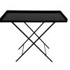 Black Folding Paddock Table