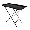 Black Folding Paddock Table