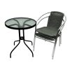 Grey Rattan Balcony Furniture