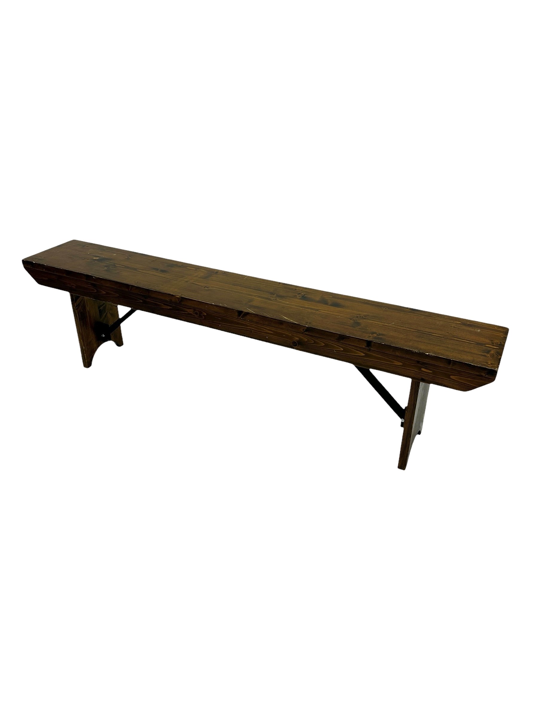 Rustic Wooden Bench