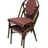 Red Paris Bistro Chairs