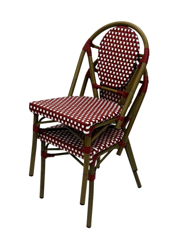 Red Paris Bistro Chairs