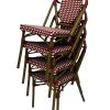 Red Paris Bistro Chairs