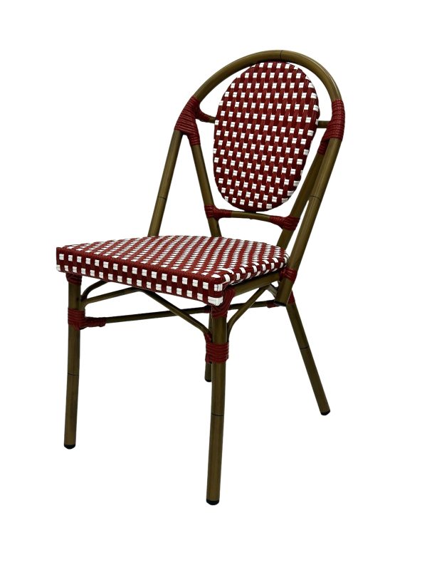 Red Paris Bistro Chairs