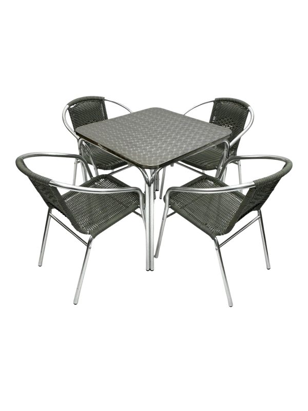 Grey Rattan Patio Furniture