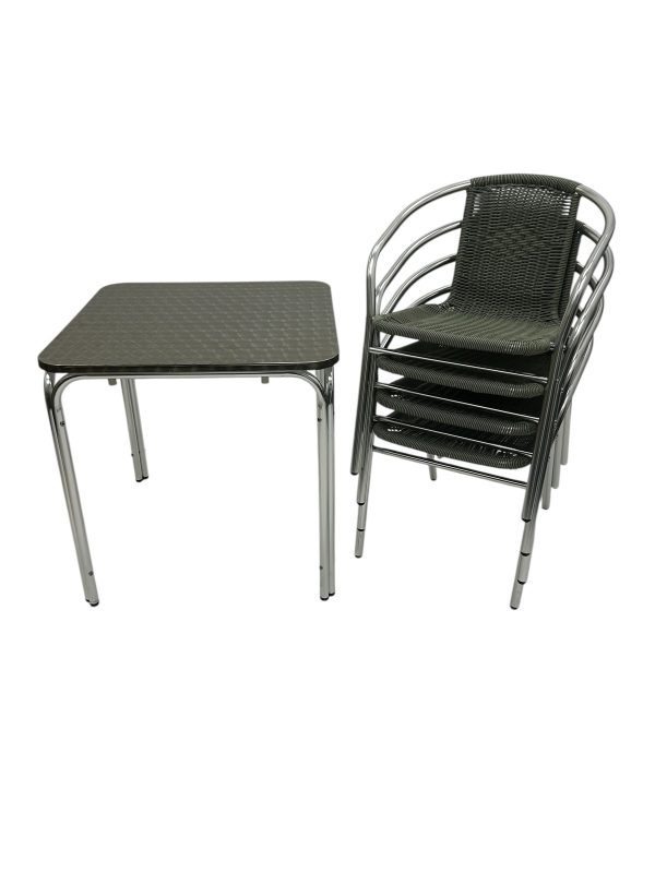 Grey Rattan Patio Furniture