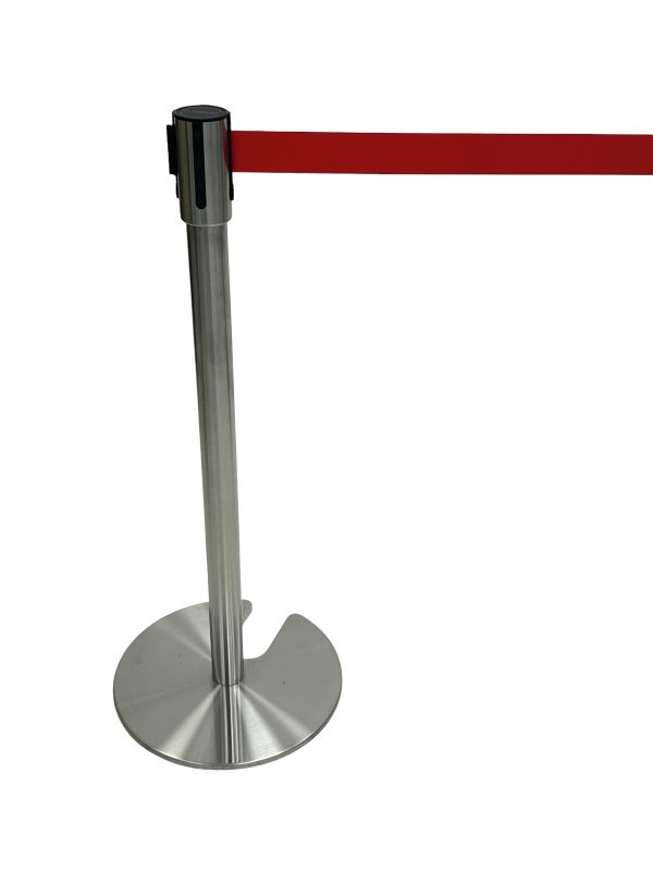 Retractable Stretch Barrier Red