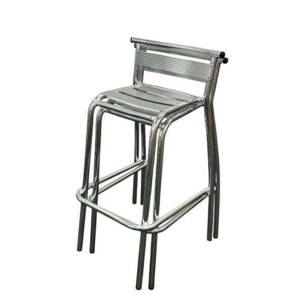 Aluminium Stacking Bar Stools