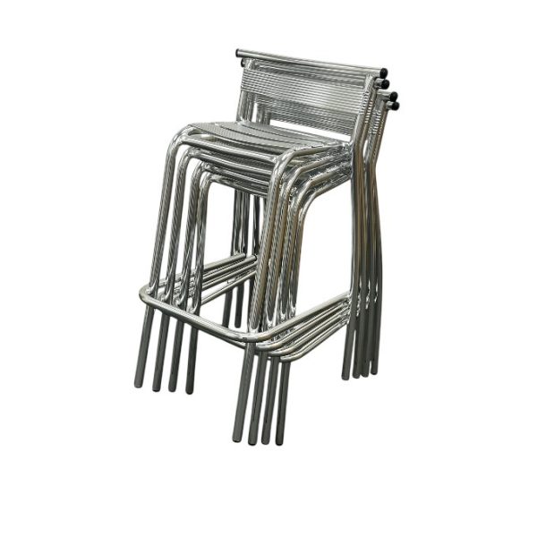 Aluminium Stacking Bar Stools