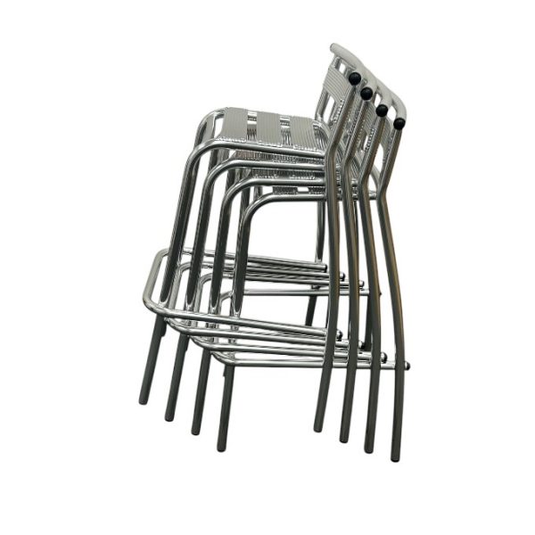 Aluminium Stacking Bar Stools